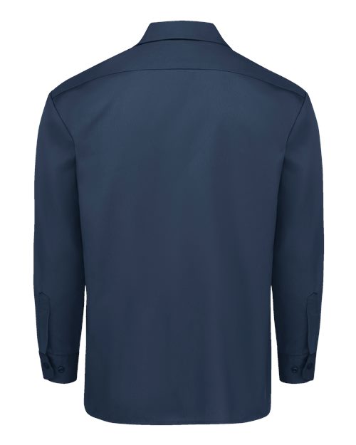 Dickies 5574 Men's Long Sleeve Work Shirt - Navy - back