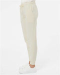 Independent Trading Co. PRM20PNT Women's California Wave Wash Sweatpants - Bone - model side