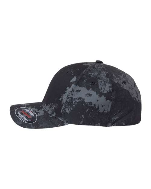 Flexfit 6277 Cotton Blend Cap - Poseidon Black - side
