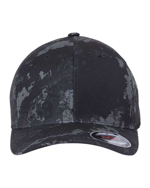 Flexfit 6277 Cotton Blend Cap - Poseidon Black - front