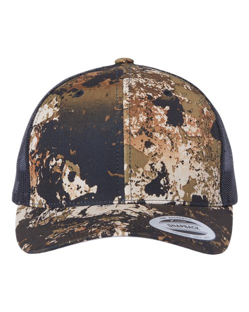 Yupoong 6606 Retro Trucker Cap - Veil Wideland - front