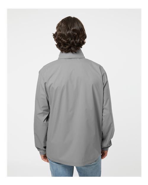 DRI DUCK 5330 Men's River Packable Jacket - Grey - model back