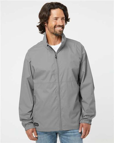DRI DUCK 5330 Men's River Packable Jacket - Grey - model front