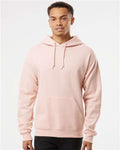 Jerzees 996MR Unisex NuBlend Hooded Sweatshirt - Blush Pink - model front