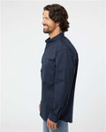 DRI DUCK 4450 Men's Craftsman Woven Shirt - Deep Blue - model side