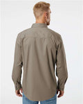 DRI DUCK 4450 Men's Craftsman Woven Shirt - Rope - model back