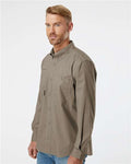 DRI DUCK 4450 Men's Craftsman Woven Shirt - Rope - model side