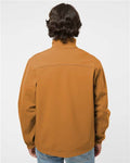 DRI DUCK 5350 Men's Motion Soft Shell Jacket - Saddle - model back