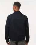 Dickies JT78 Men's Unlined Industrial Eisenhower Jacket - Black - model back