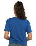 Next Level 1580 Women's Ideal Crop Top - Royal - model back