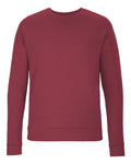 Next Level 9002 Unisex Malibu Crewneck Sweatshirt - Heather Cardinal - front