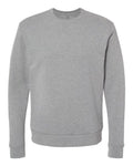 Next Level 9002 Unisex Malibu Crewneck Sweatshirt - Heather Grey - front