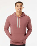 Next Level 9303 Unisex Santa Barbara Hoodie Sweatshirt - Mauve - model front