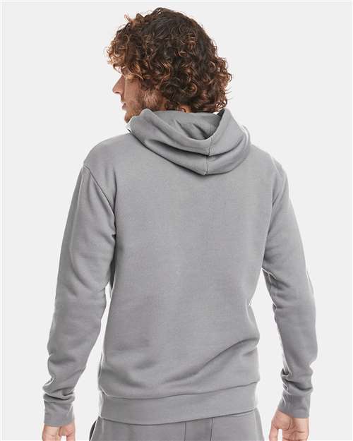 Next Level 9303 Unisex Santa Barbara Hoodie Sweatshirt - Lead Grey - model back
