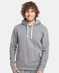 Next Level 9303 Unisex Santa Barbara Hoodie Sweatshirt - Lead Grey - model front