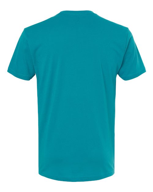 Next Level 3600 Unisex Cotton T-Shirt - Teal - back
