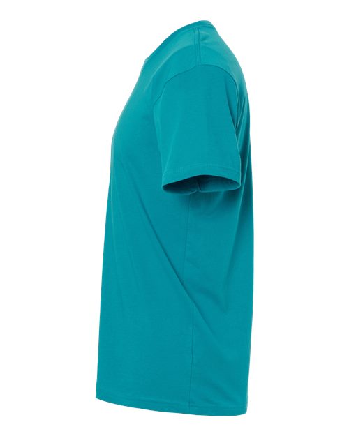 Next Level 3600 Unisex Cotton T-Shirt - Teal - side