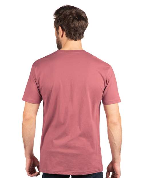 Next Level 3600 Unisex Cotton T-Shirt - Mauve - model back