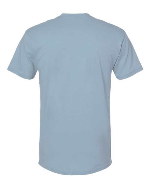 Next Level 3600 Unisex Cotton T-Shirt - Stonewash Denim - back