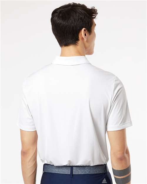 Adidas A514 Men's Ultimate365 Solid Polo - White - model back