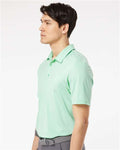 Adidas A514 Men's Ultimate365 Solid Polo - Clear Mint - model side