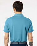 Adidas A514 Men's Ultimate365 Solid Polo - Hazy Blue - model back