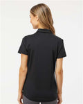 Adidas A515 Women's Ultimate365 Solid Polo - Black - model back