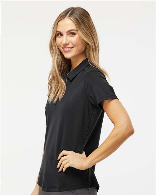 Adidas A515 Women's Ultimate365 Solid Polo - Black - model side