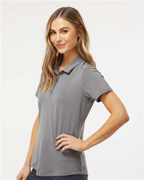 Adidas A515 Women's Ultimate365 Solid Polo - Grey Three - model side