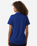 Adidas A515 Women's Ultimate365 Solid Polo - Team Royal Blue - model back