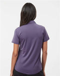 Adidas A515 Women's Ultimate365 Solid Polo - Tech Purple - model back