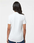 Adidas A515 Women's Ultimate365 Solid Polo - White - model back