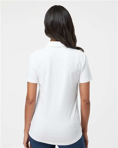 Adidas A515 Women's Ultimate365 Solid Polo - White - model back