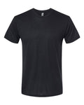 Next Level 6010 Triblend T-Shirt - Black - flat front