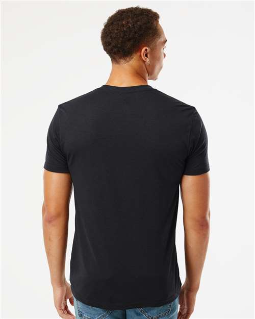 Next Level 6010 Triblend T-Shirt - Black - model back