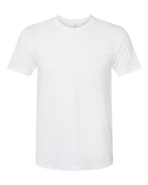 Next Level 6010 Triblend T-Shirt - White - flat front