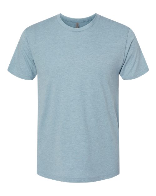 Next Level 6010 Triblend T-Shirt - Vintage Stonewash Denim - flat front