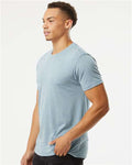 Next Level 6010 Triblend T-Shirt - Vintage Stonewash Denim - model side