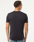Next Level 6010 Triblend T-Shirt - Graphite Black - model back