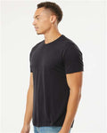 Next Level 6010 Triblend T-Shirt - Graphite Black - model side