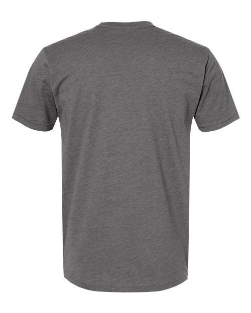 Next Level 6210 CVC T-Shirt - Heather Heavy Metal - back