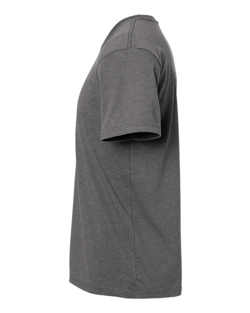 Next Level 6210 CVC T-Shirt - Heather Heavy Metal - side
