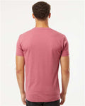 Next Level 6210 CVC T-Shirt - Heather Mauve - model back