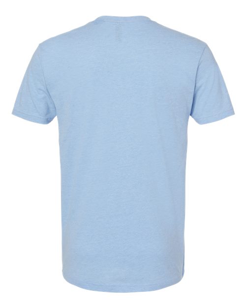 Next Level 6210 CVC T-Shirt - Heather Columbia Blue - back