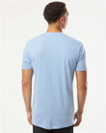 Next Level 6210 CVC T-Shirt - Heather Columbia Blue - model back