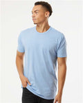 Next Level 6210 CVC T-Shirt - Heather Columbia Blue - model front