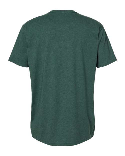 Next Level 6210 CVC T-Shirt - Heather Forest Green - back