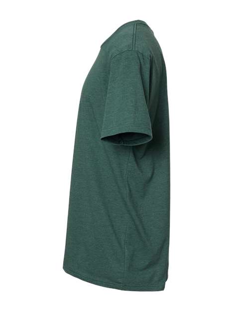 Next Level 6210 CVC T-Shirt - Heather Forest Green - side
