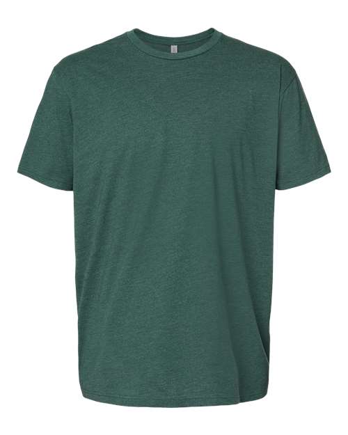 Next Level 6210 CVC T-Shirt - Heather Forest Green - flat front