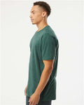 Next Level 6210 CVC T-Shirt - Heather Forest Green - model side